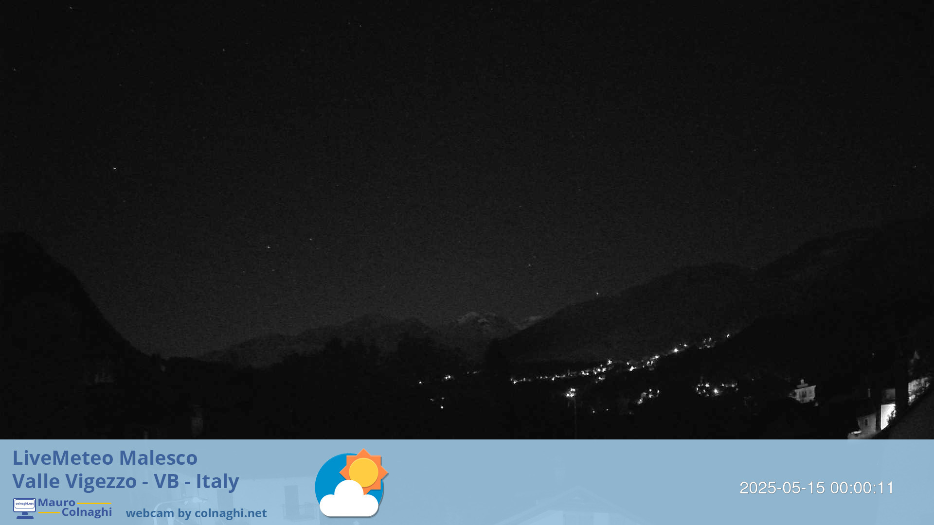 time-lapse frame, Malesco 2 webcam