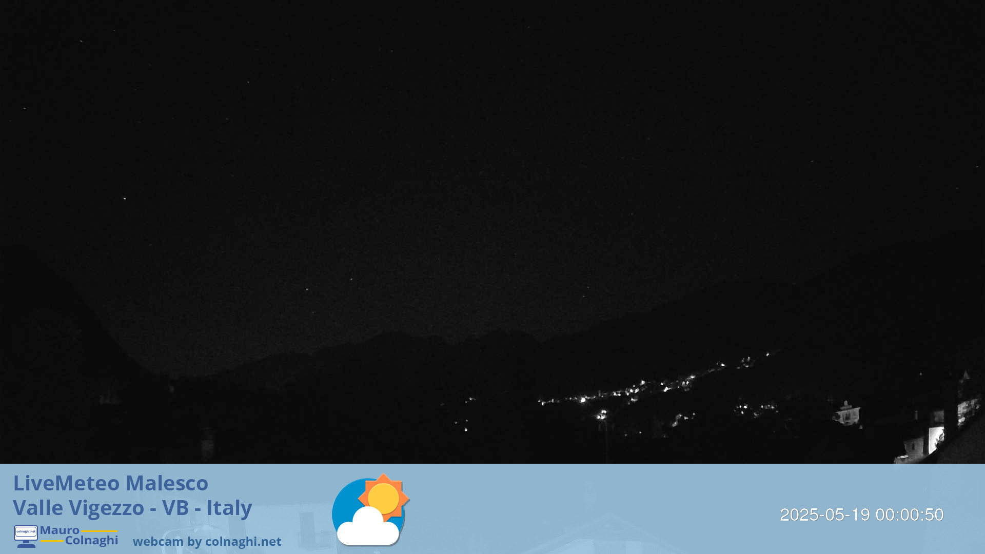 time-lapse frame, Malesco 2 webcam