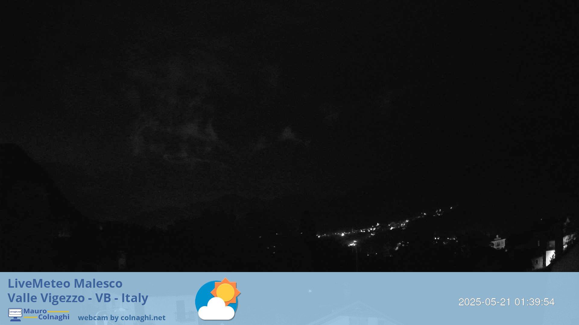 time-lapse frame, Malesco 2 webcam