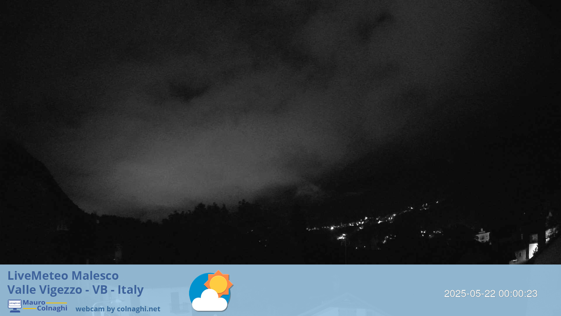 time-lapse frame, Malesco 2 webcam