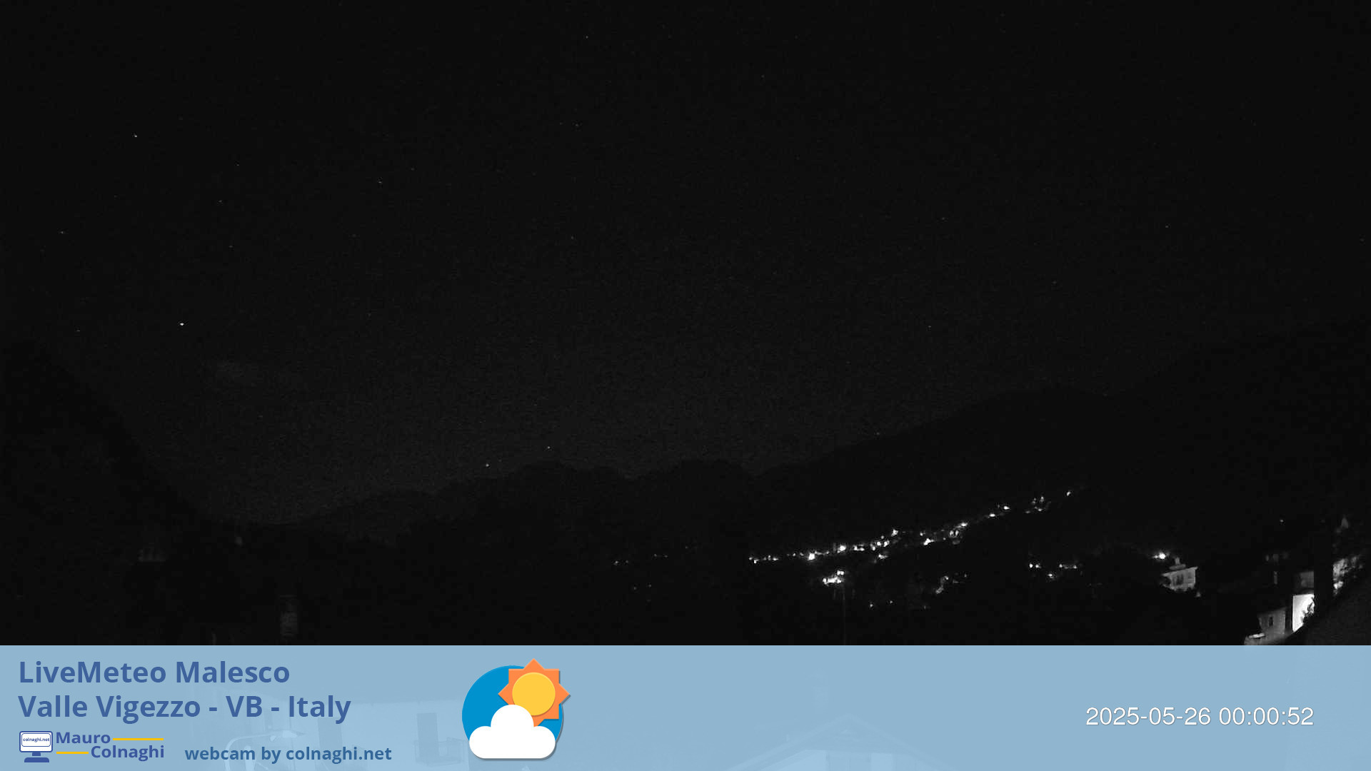 time-lapse frame, Malesco 2 webcam