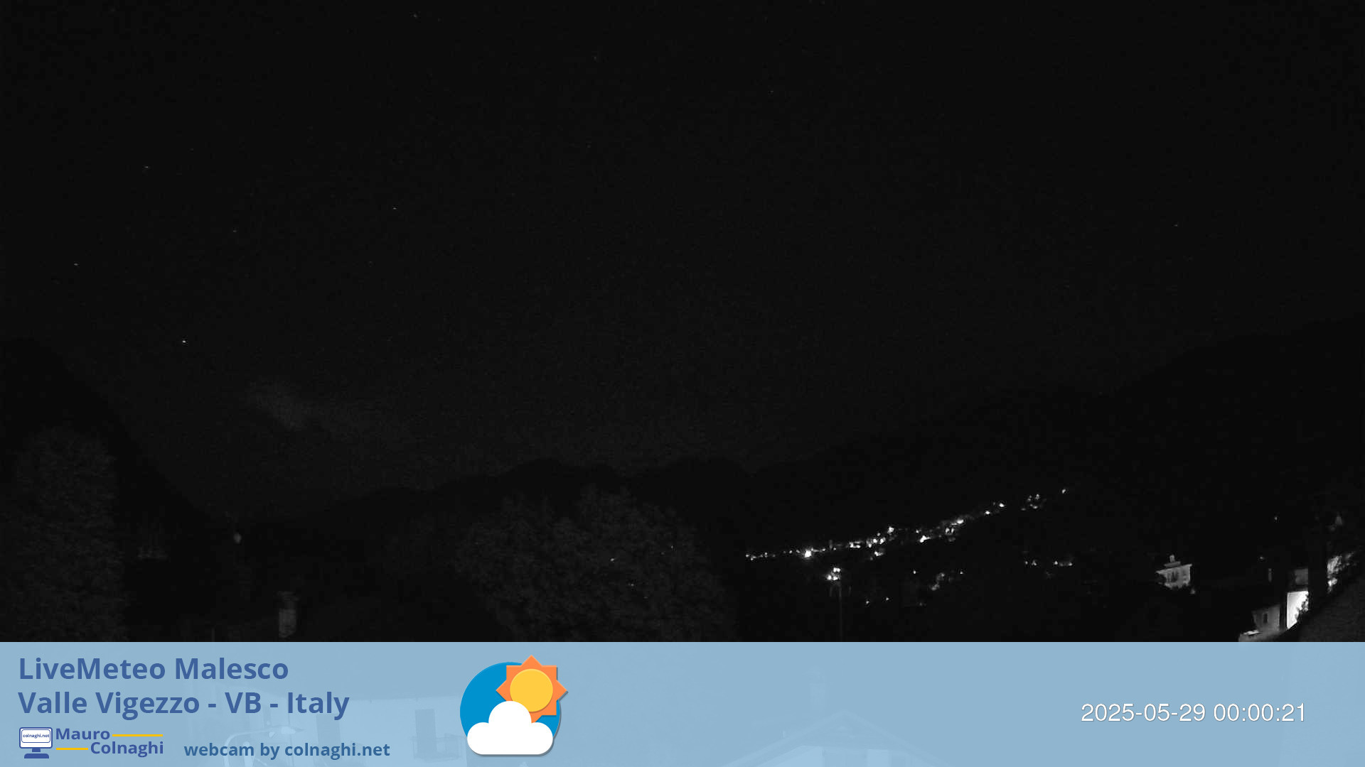 time-lapse frame, Malesco 2 webcam