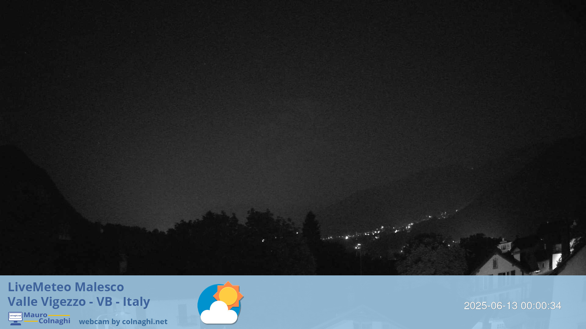 time-lapse frame, Malesco 2 webcam