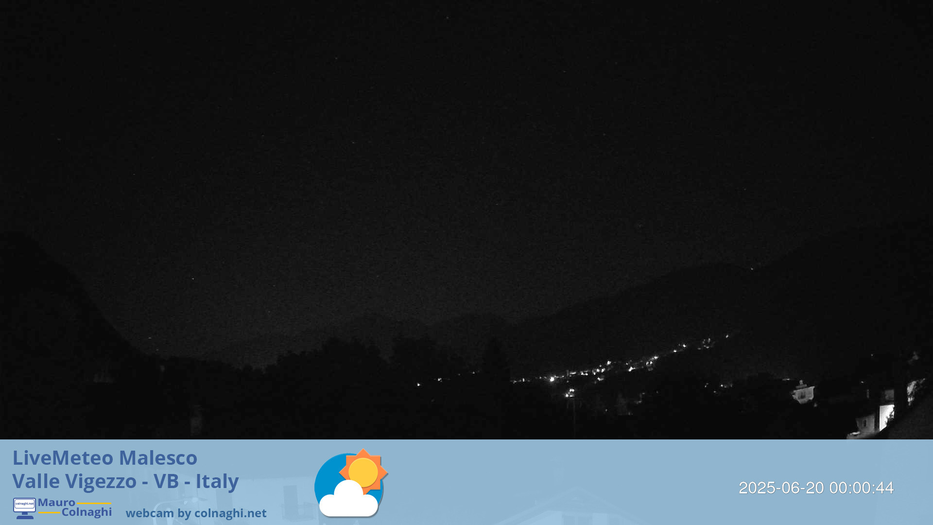 time-lapse frame, Malesco 2 webcam