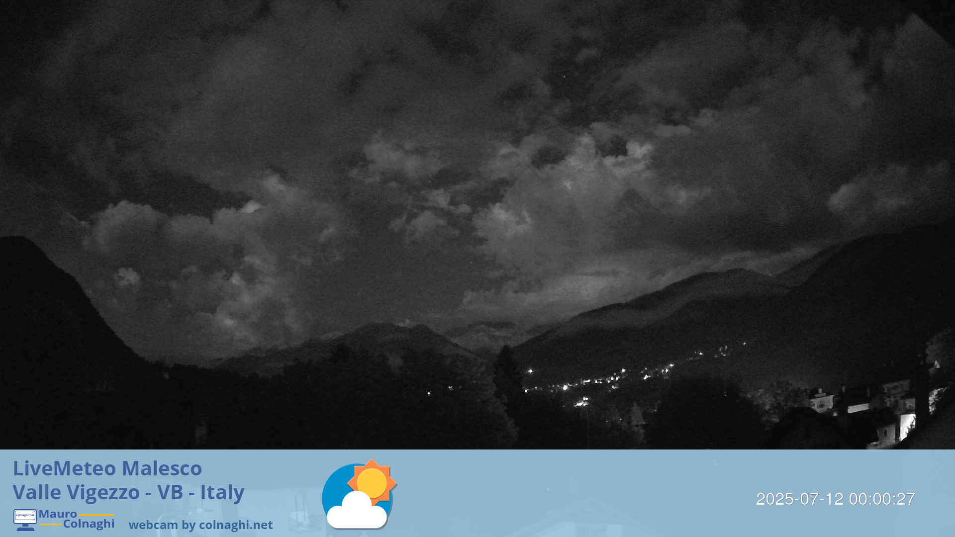 time-lapse frame, Malesco 2 webcam
