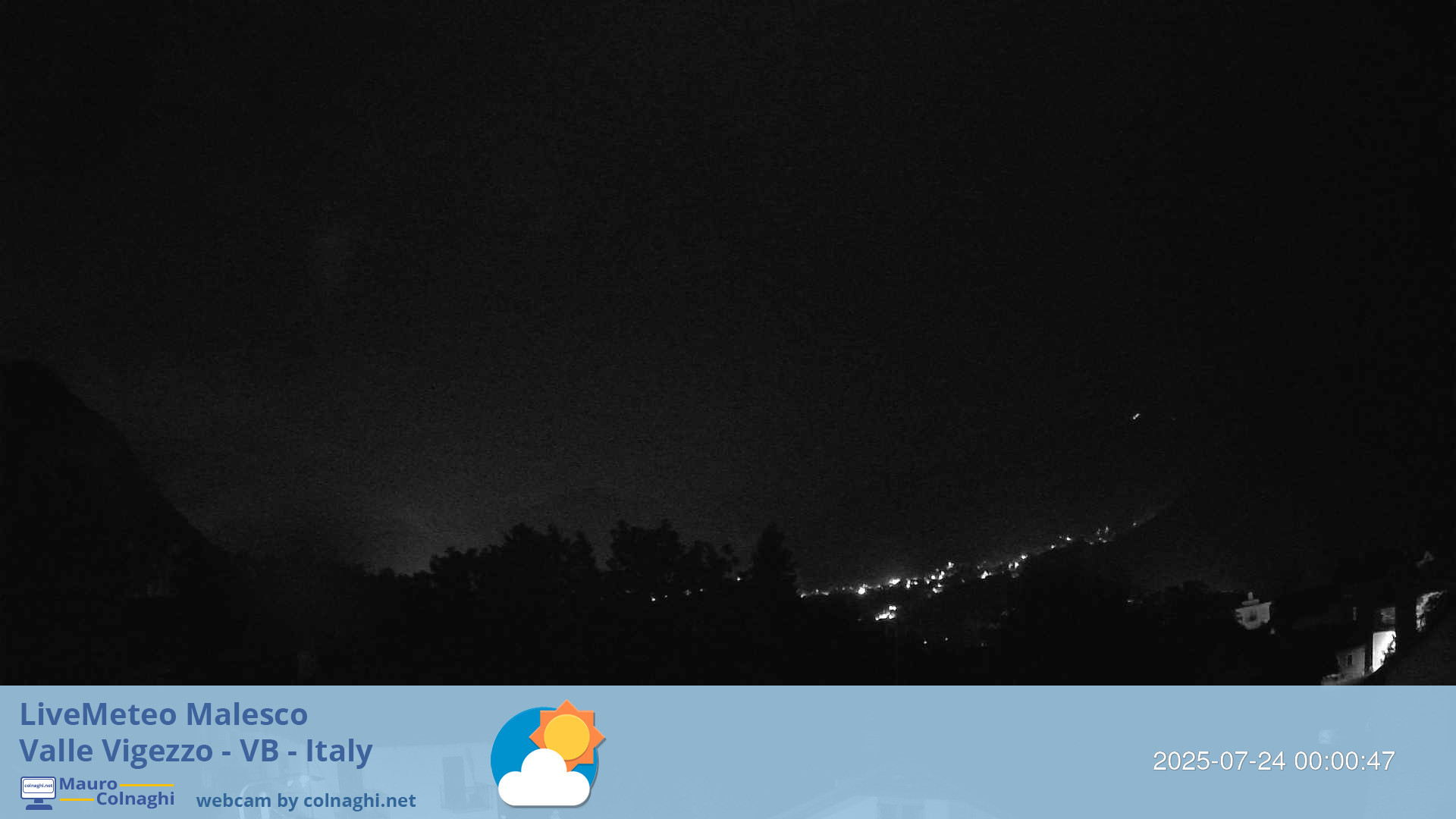 time-lapse frame, Malesco 2 webcam