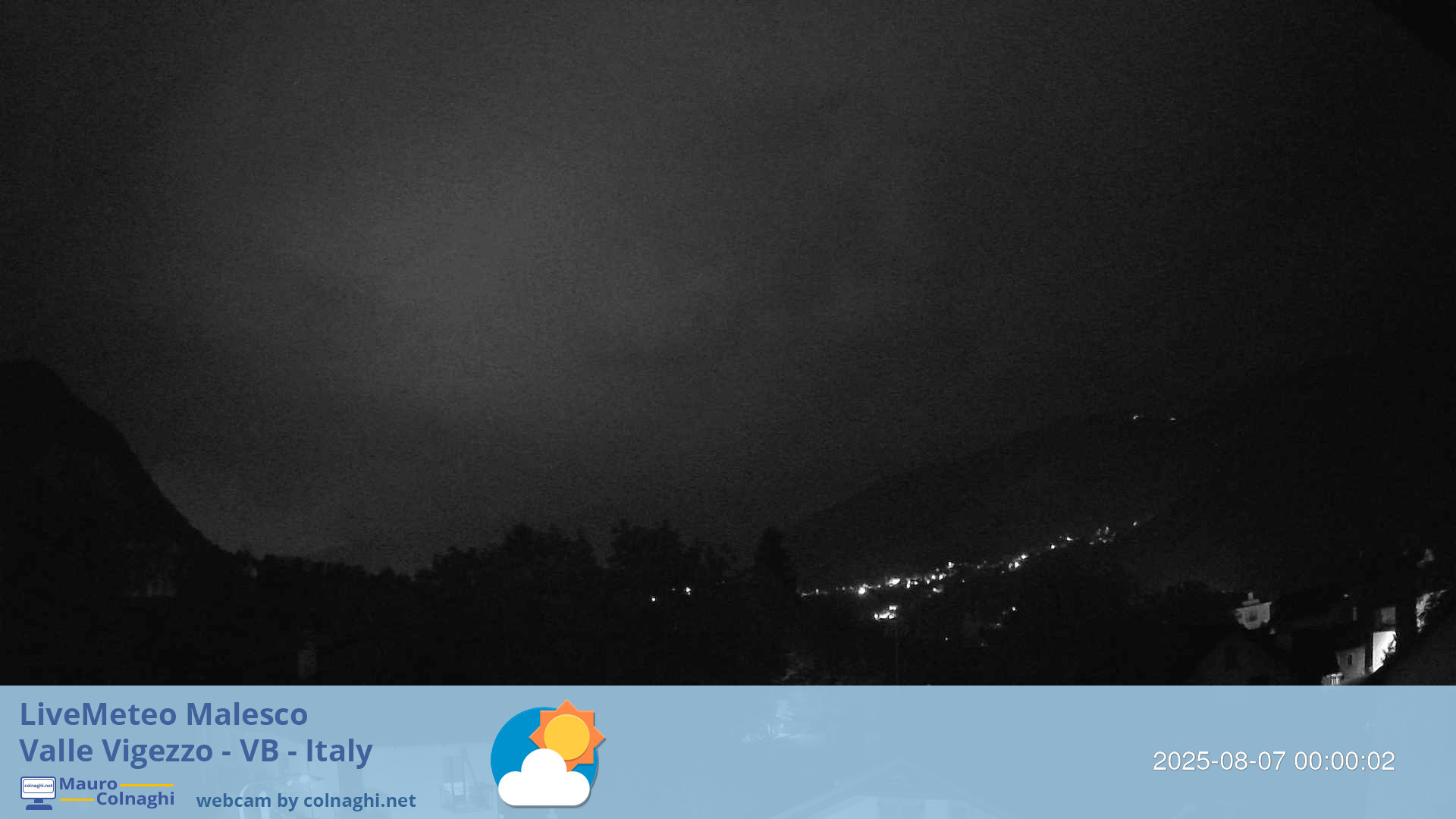 time-lapse frame, Malesco 2 webcam