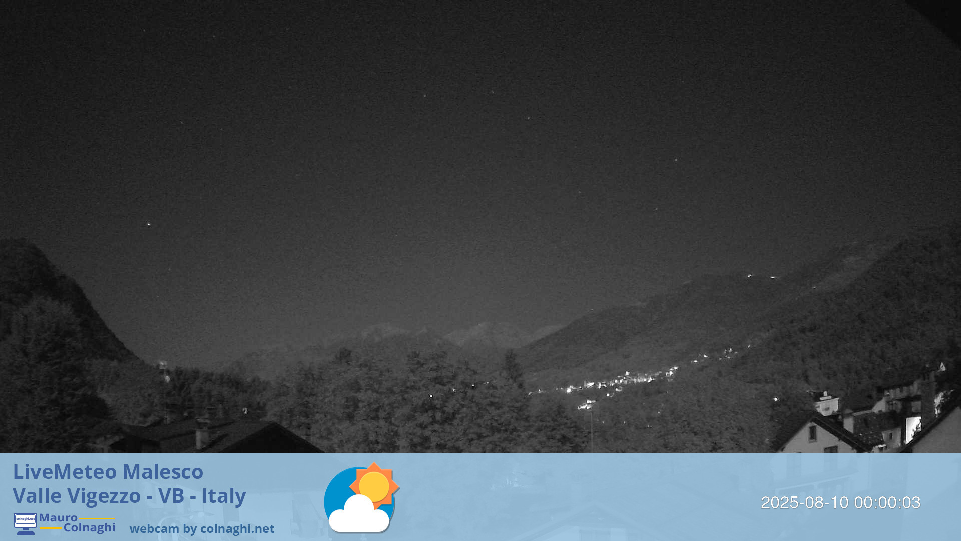 time-lapse frame, Malesco 2 webcam