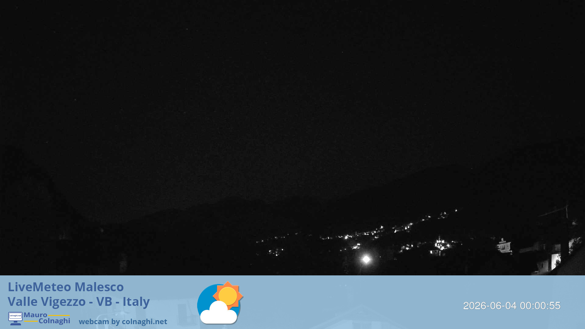 time-lapse frame, Malesco 2 webcam