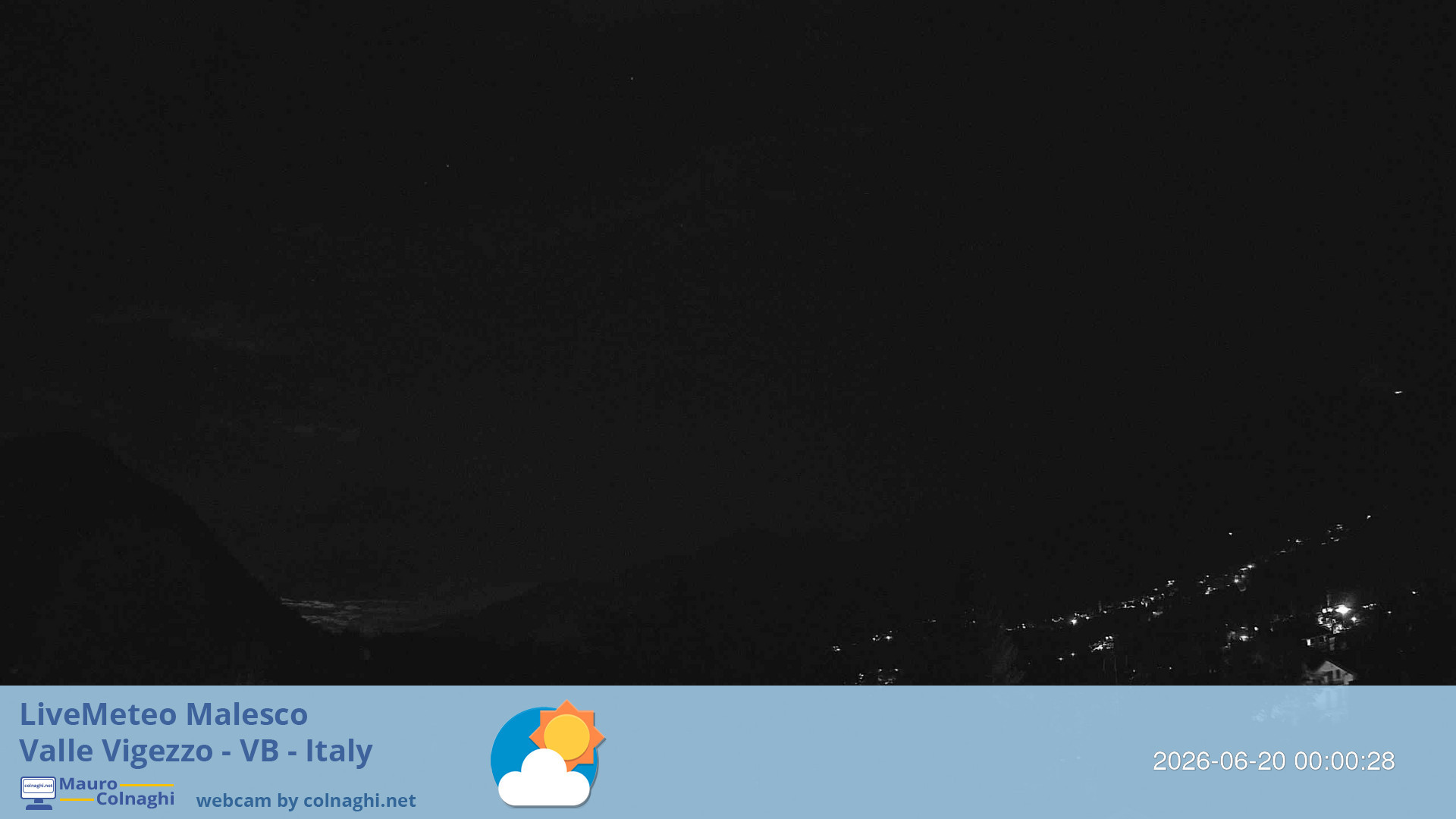 time-lapse frame, Malesco 2 webcam