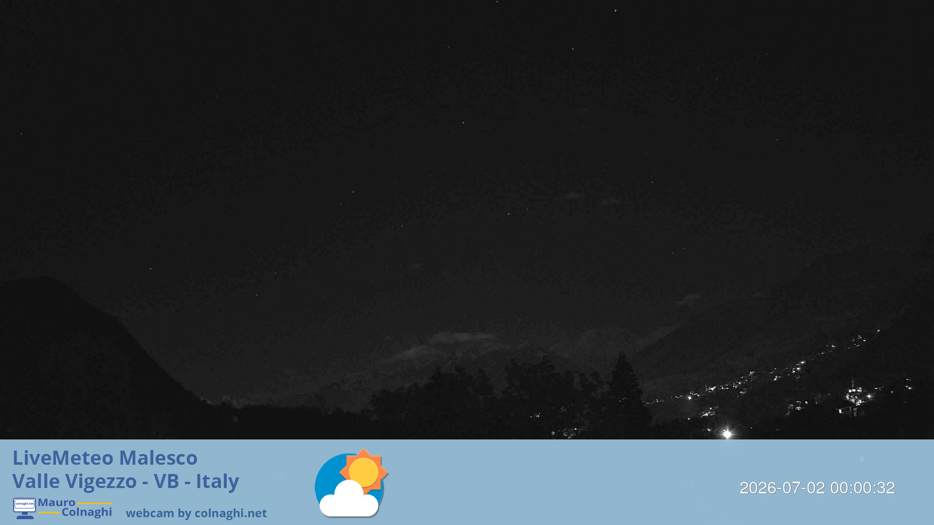 time-lapse frame, Malesco 2 webcam