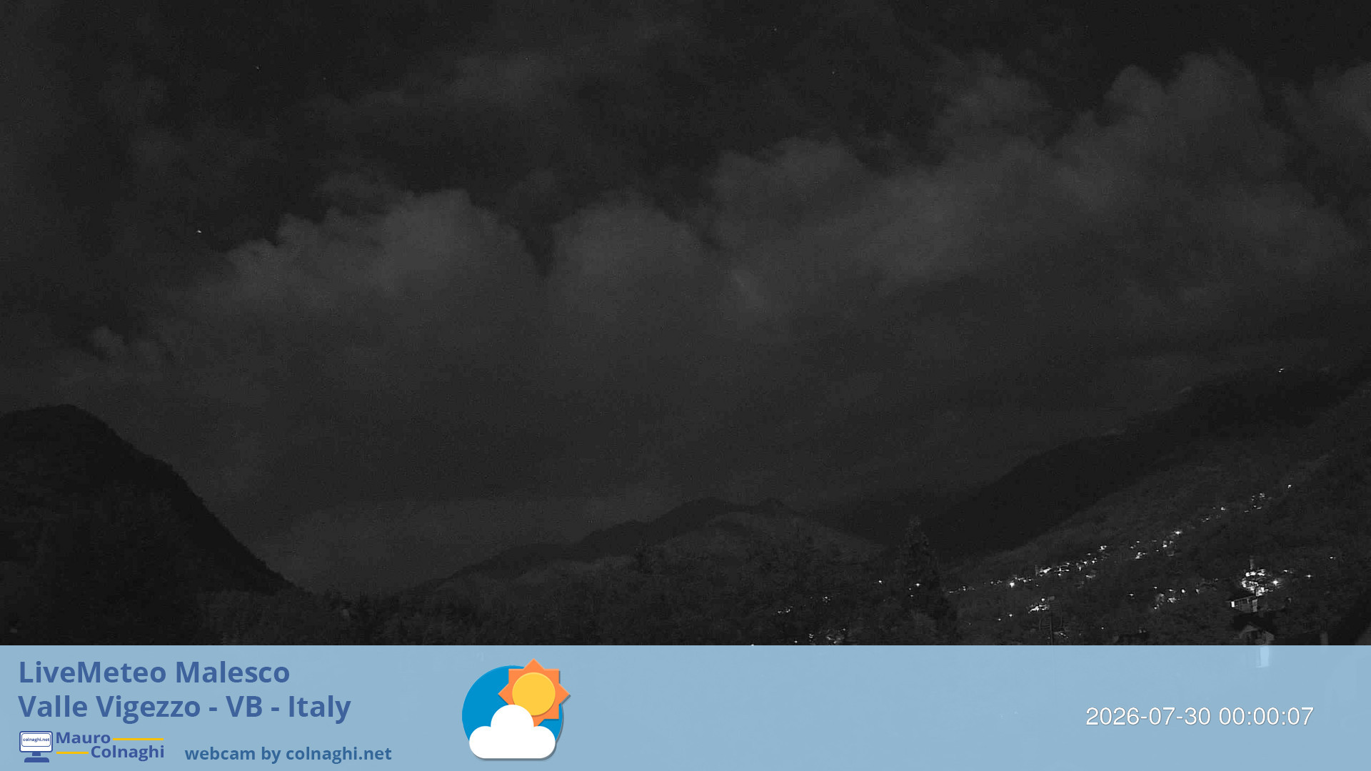 time-lapse frame, Malesco 2 webcam