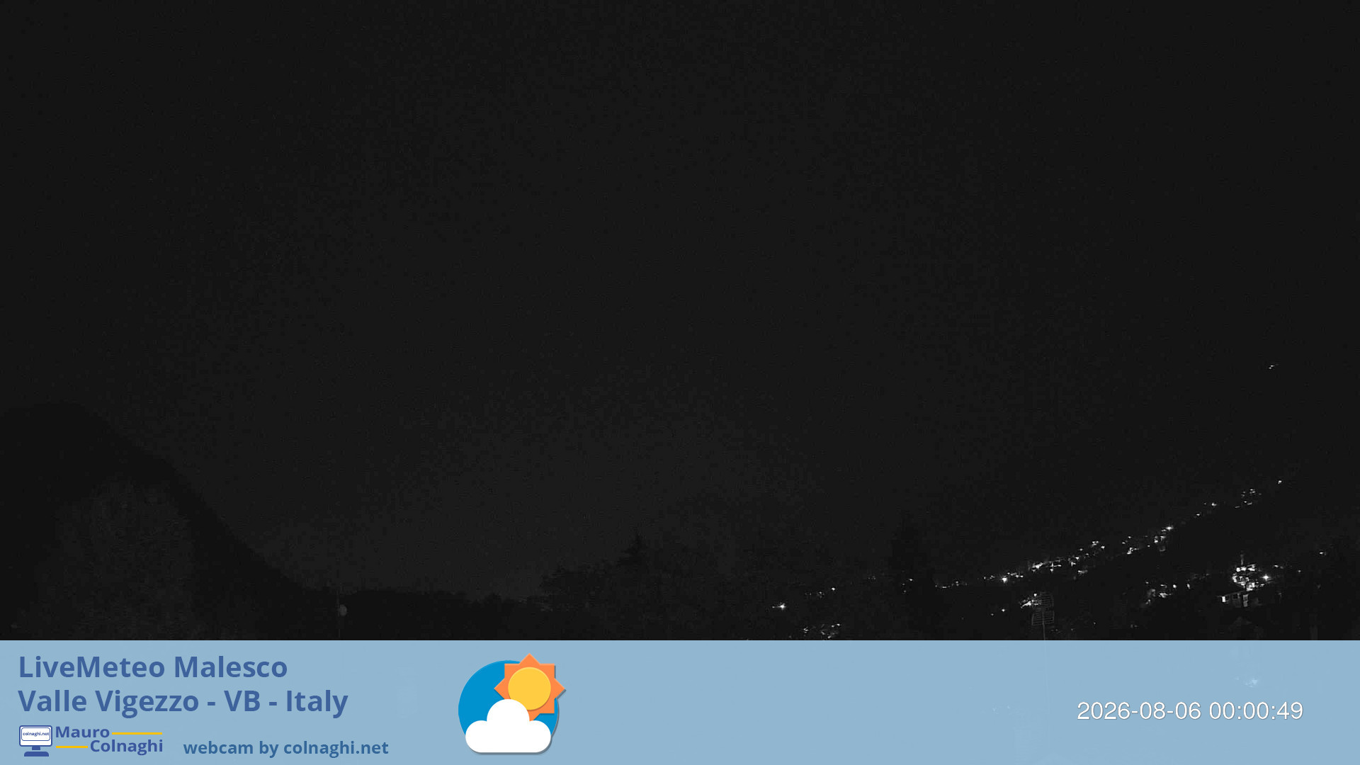 time-lapse frame, Malesco 2 webcam