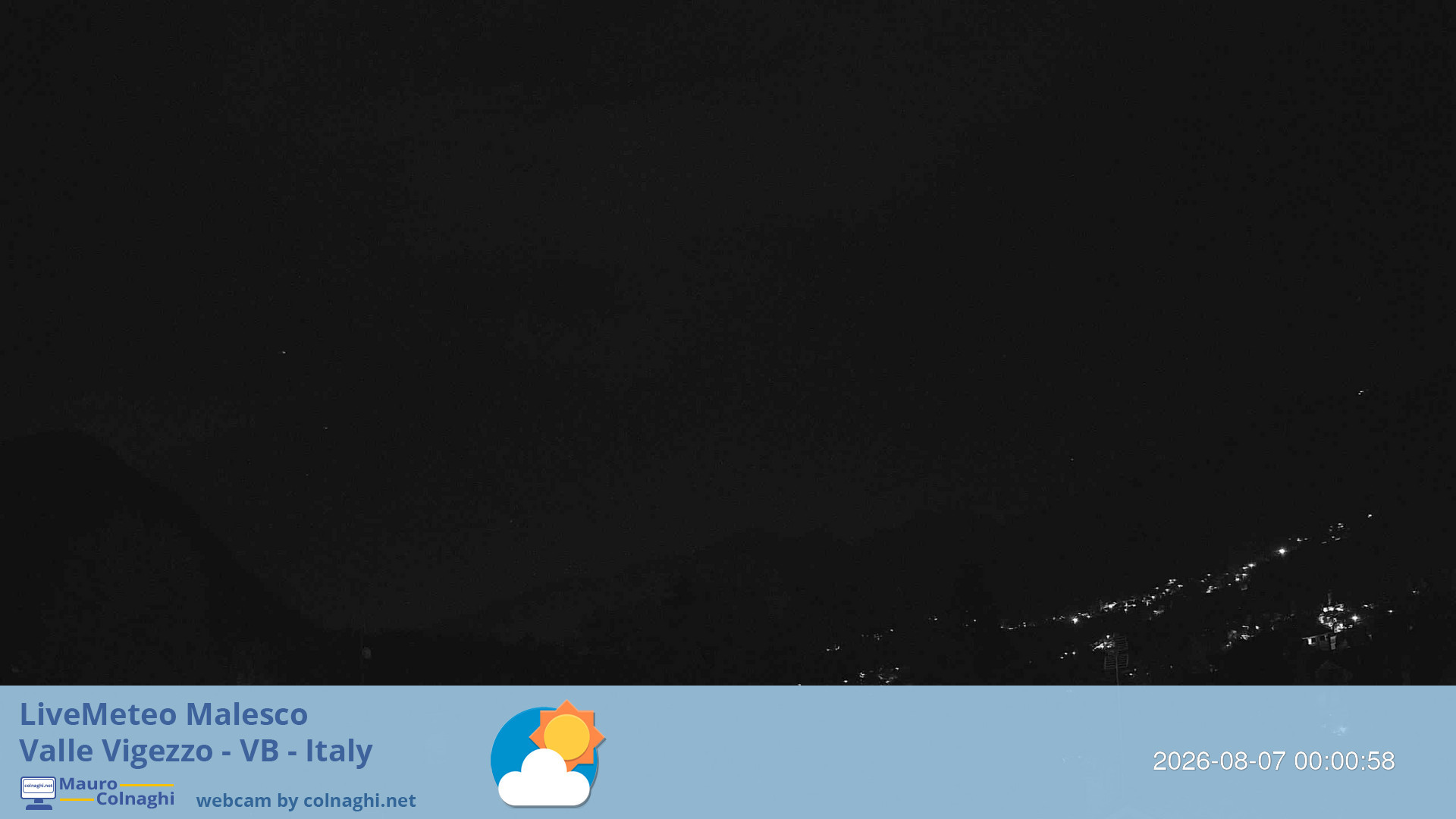 time-lapse frame, Malesco 2 webcam