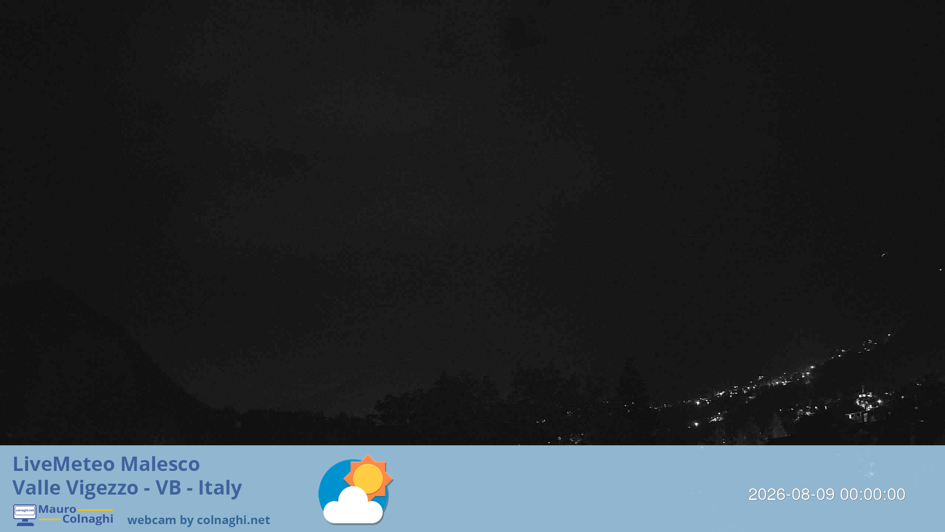 time-lapse frame, Malesco 2 webcam