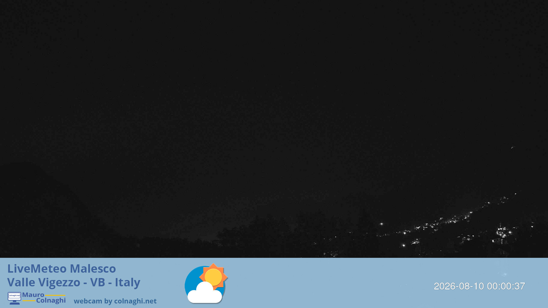 time-lapse frame, Malesco 2 webcam