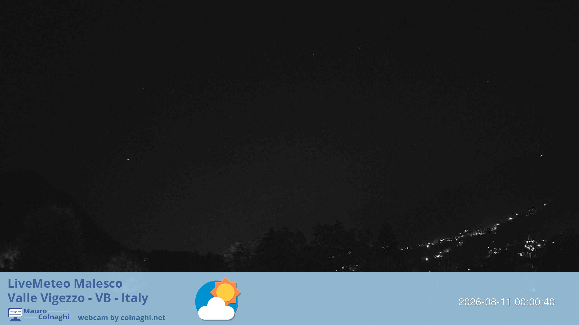 time-lapse frame, Malesco 2 webcam