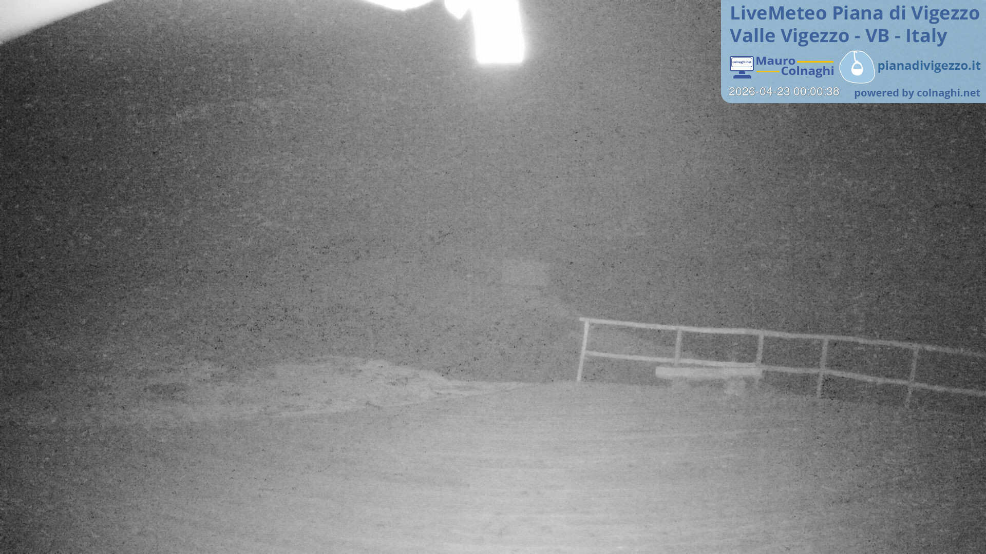 time-lapse frame, Piana di Vigezzo 2 webcam