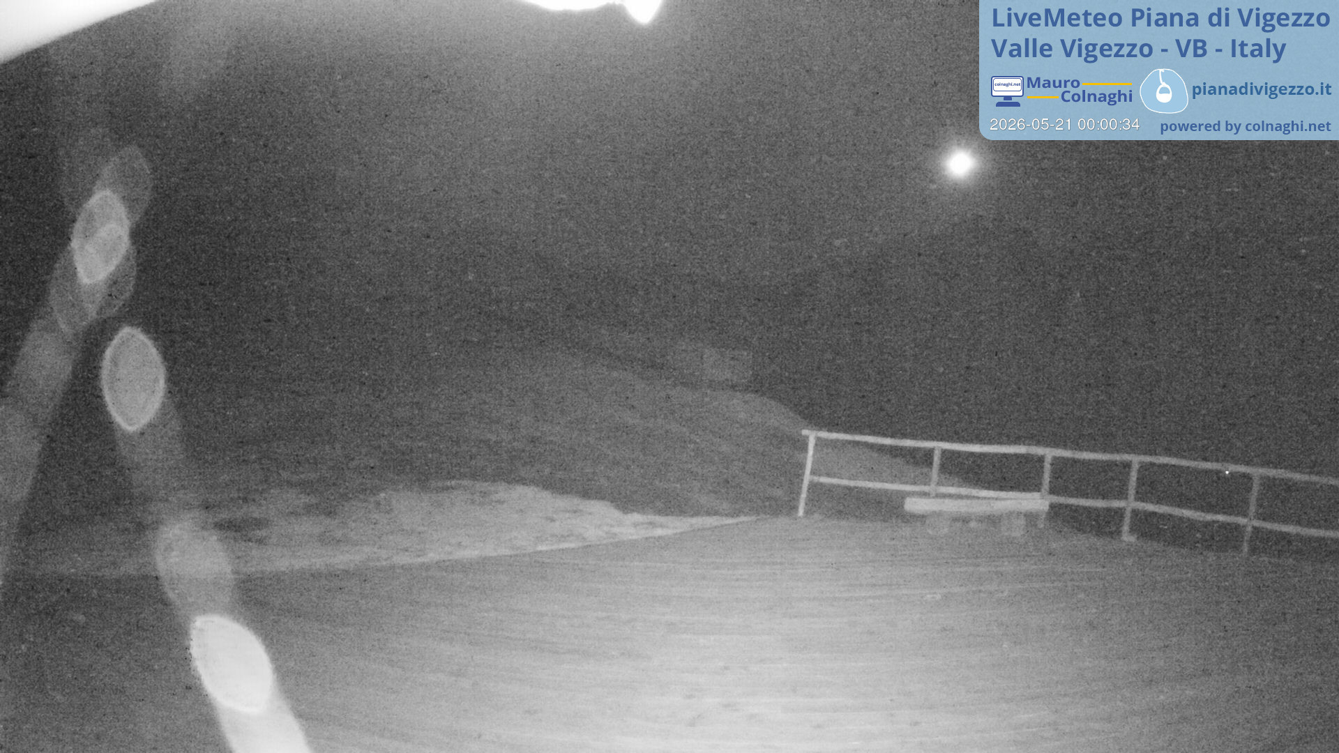 time-lapse frame, Piana di Vigezzo 2 webcam