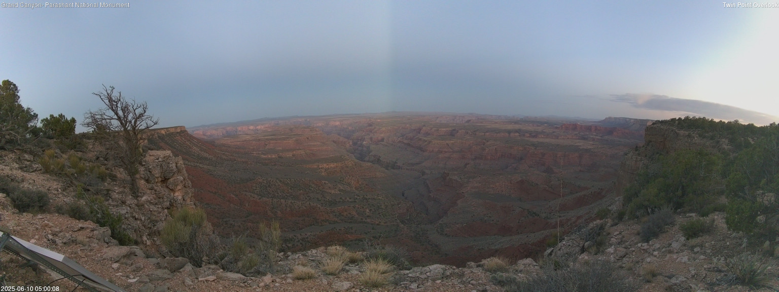 time-lapse frame, Twin Point West webcam