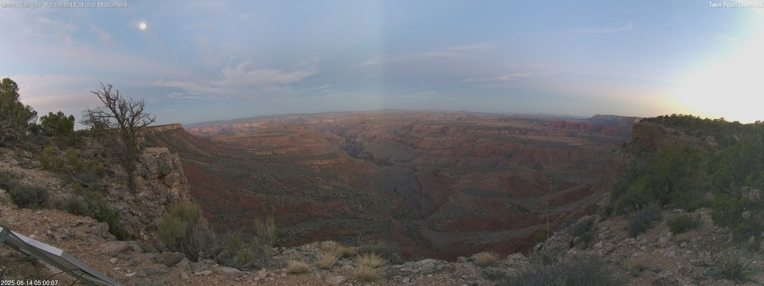 time-lapse frame, Twin Point West webcam