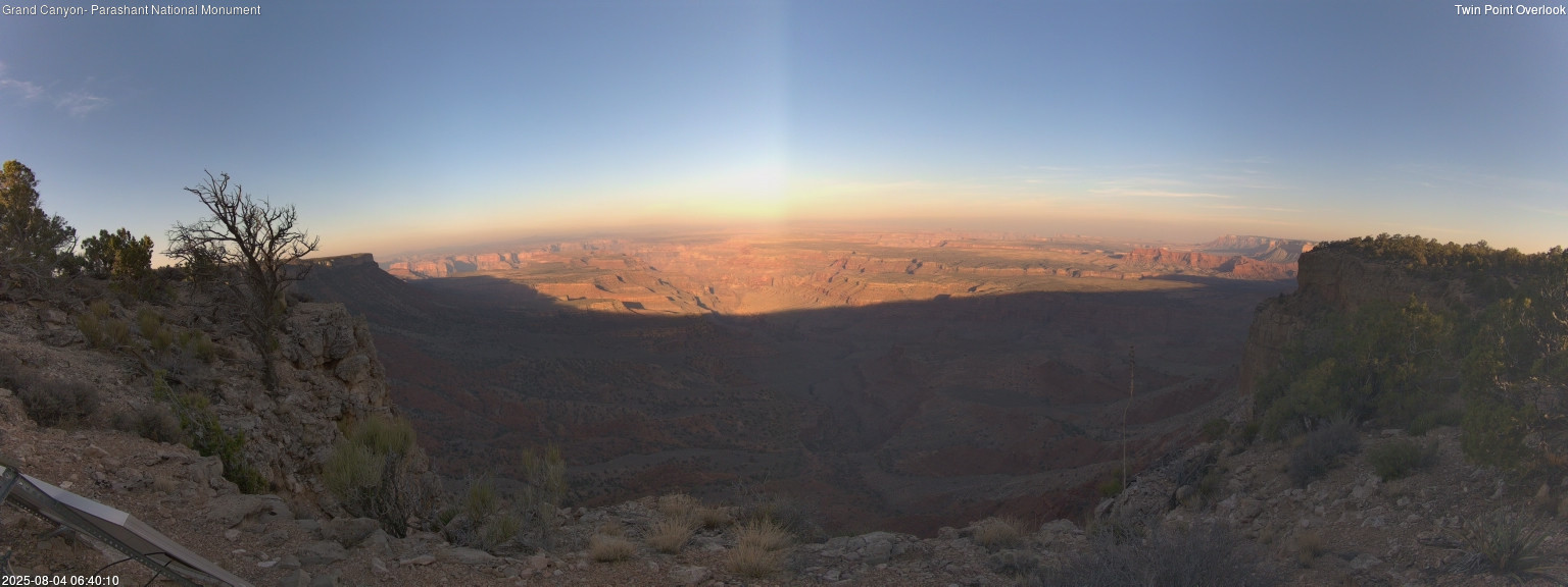 time-lapse frame, Twin Point West webcam