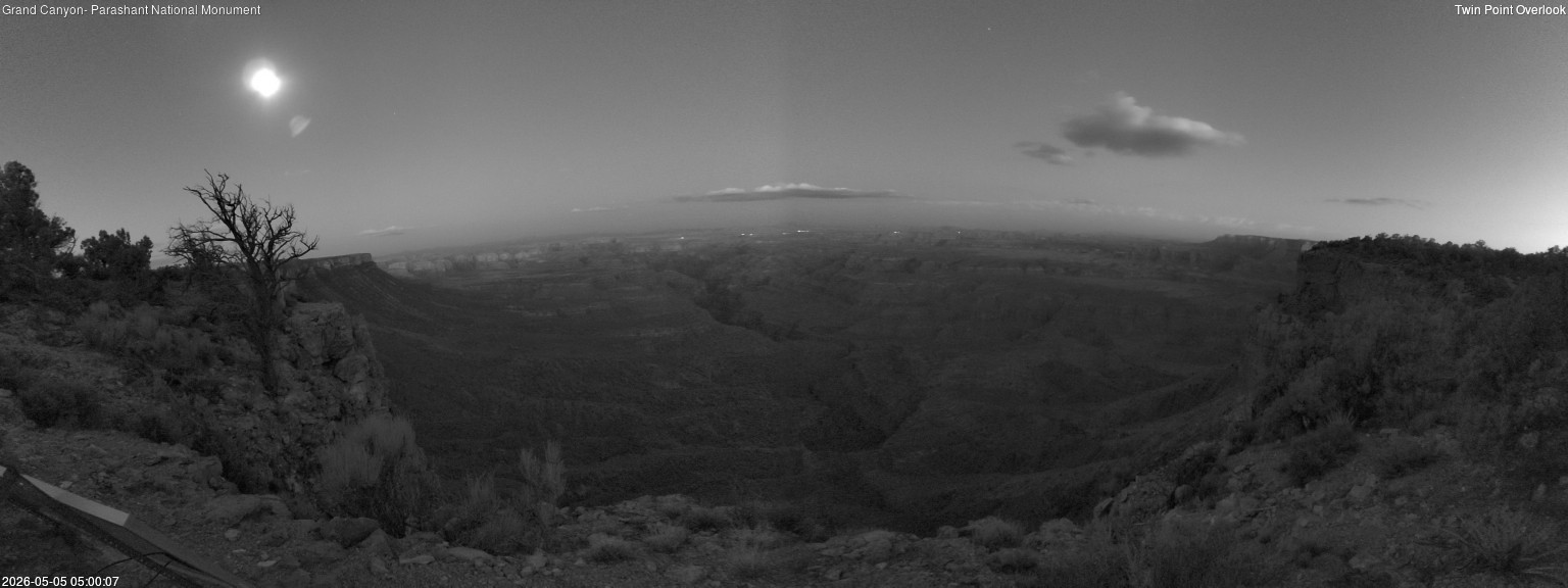 time-lapse frame, Twin Point West webcam