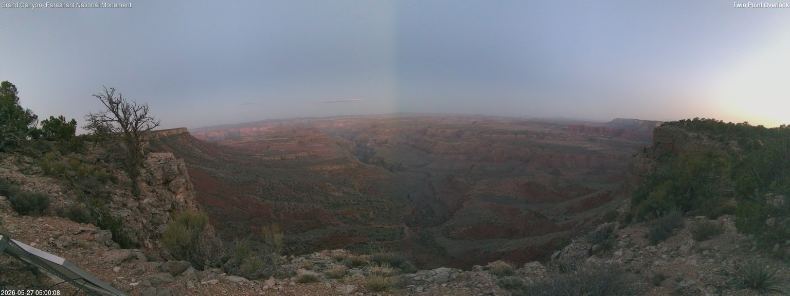 time-lapse frame, Twin Point West webcam