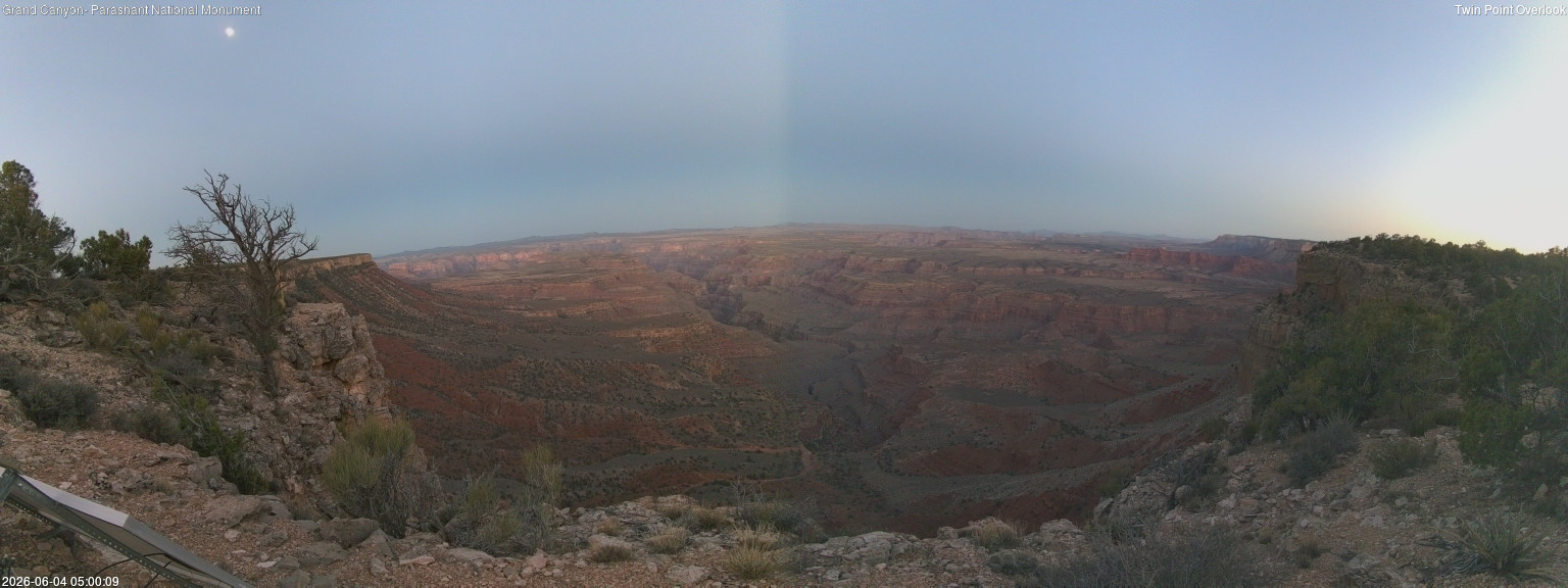 time-lapse frame, Twin Point West webcam