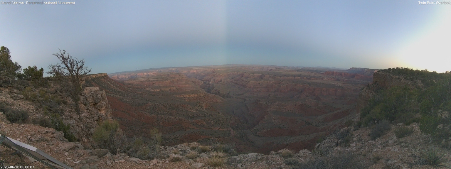 time-lapse frame, Twin Point West webcam