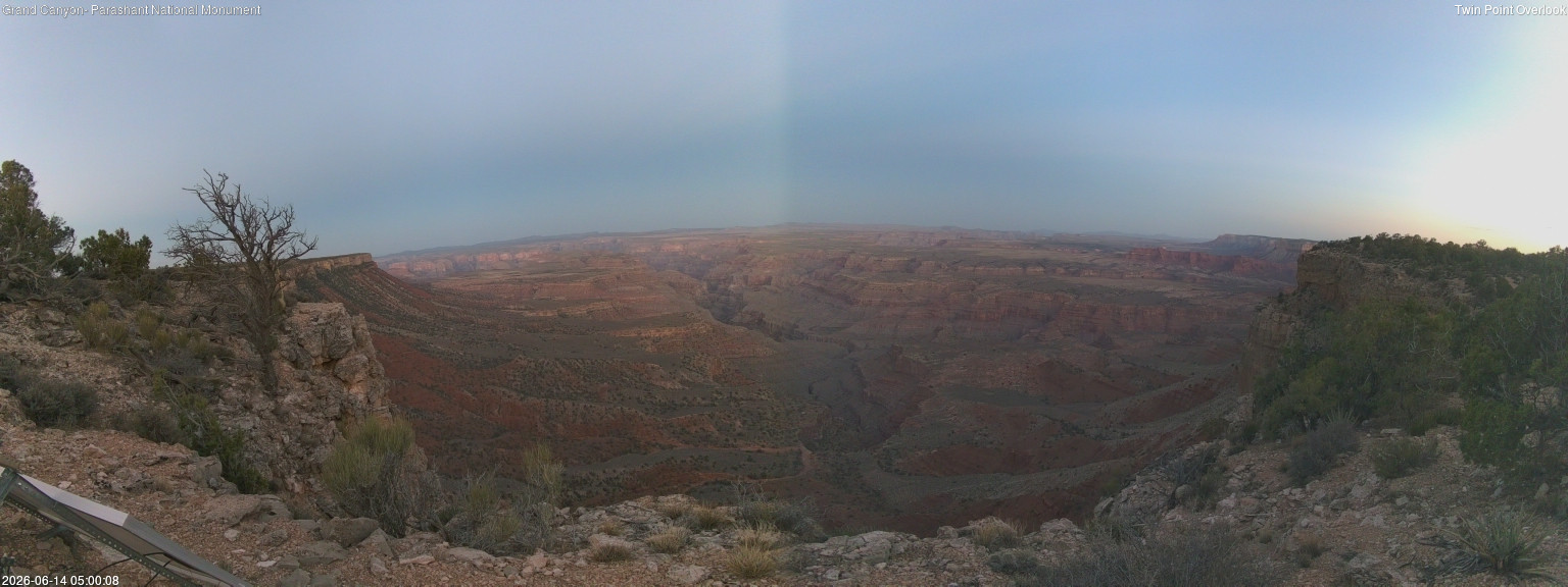 time-lapse frame, Twin Point West webcam