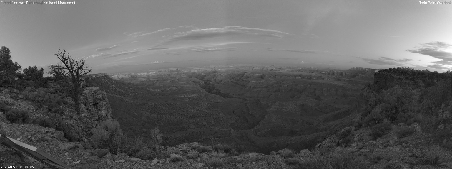time-lapse frame, Twin Point West webcam