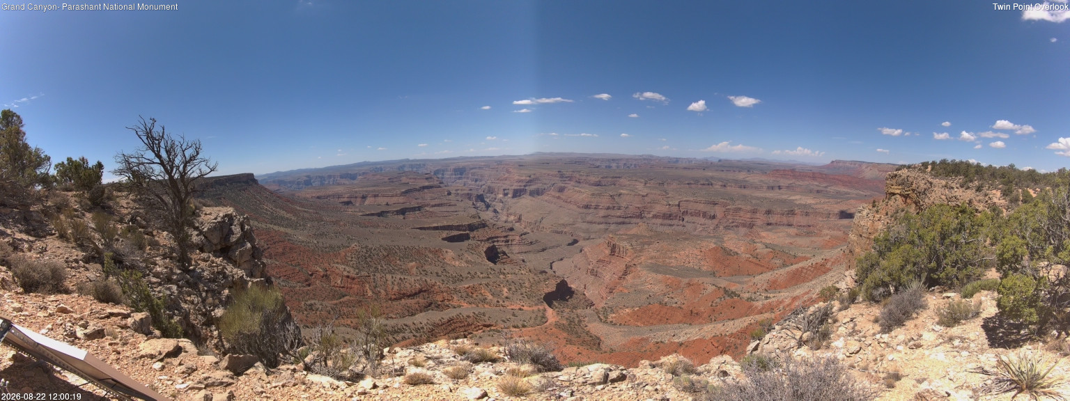 view from Twin Point West on 2026-08-22
