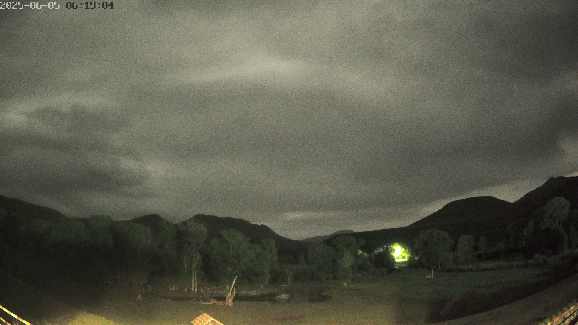 time-lapse frame, Sierra Madre Cam webcam