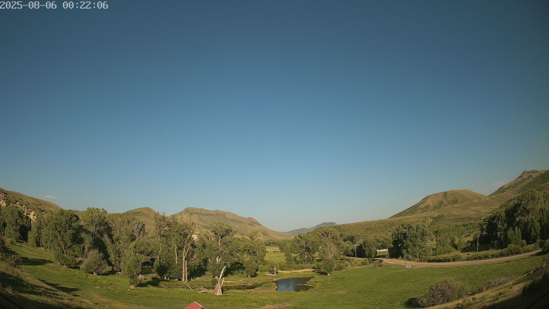 time-lapse frame, Sierra Madre Cam webcam