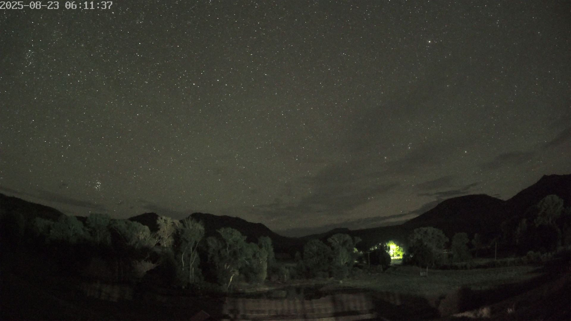 time-lapse frame, Sierra Madre Cam webcam