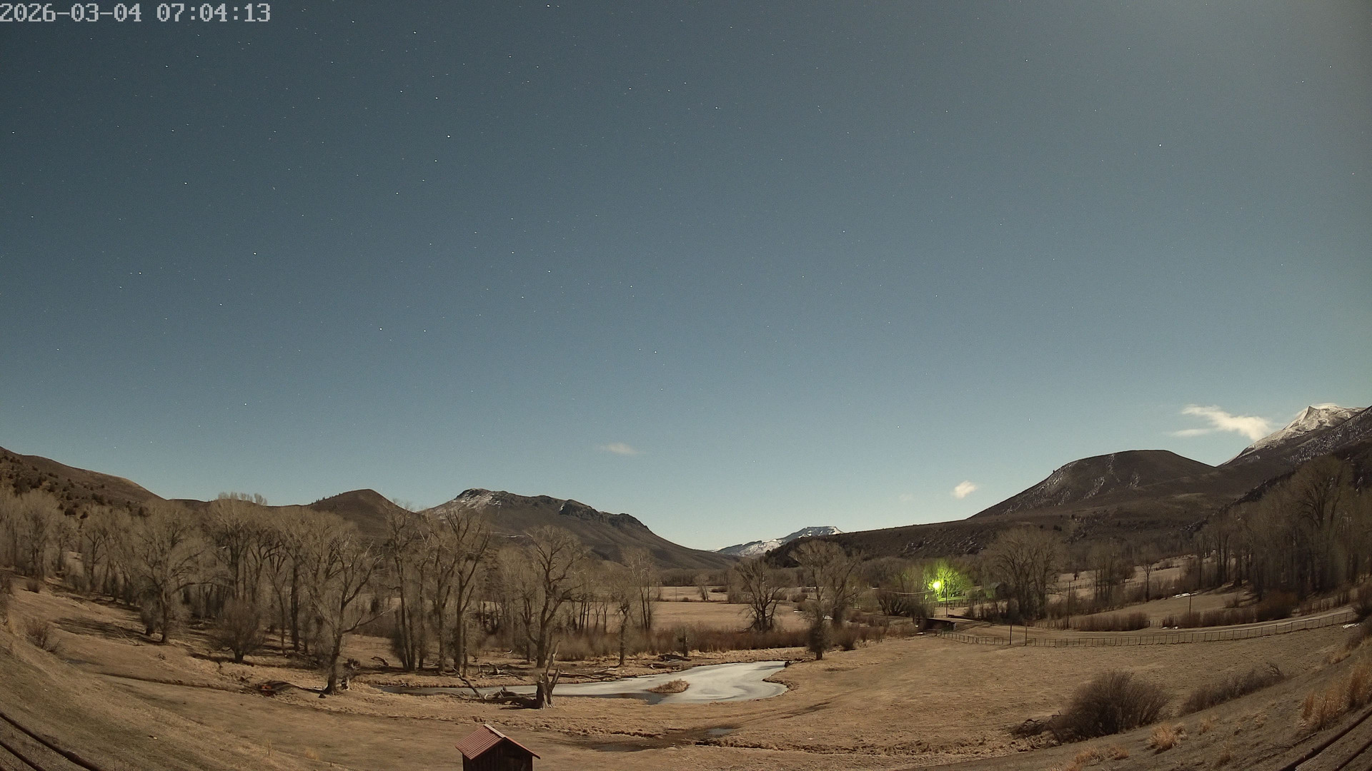 time-lapse frame, Sierra Madre Cam webcam