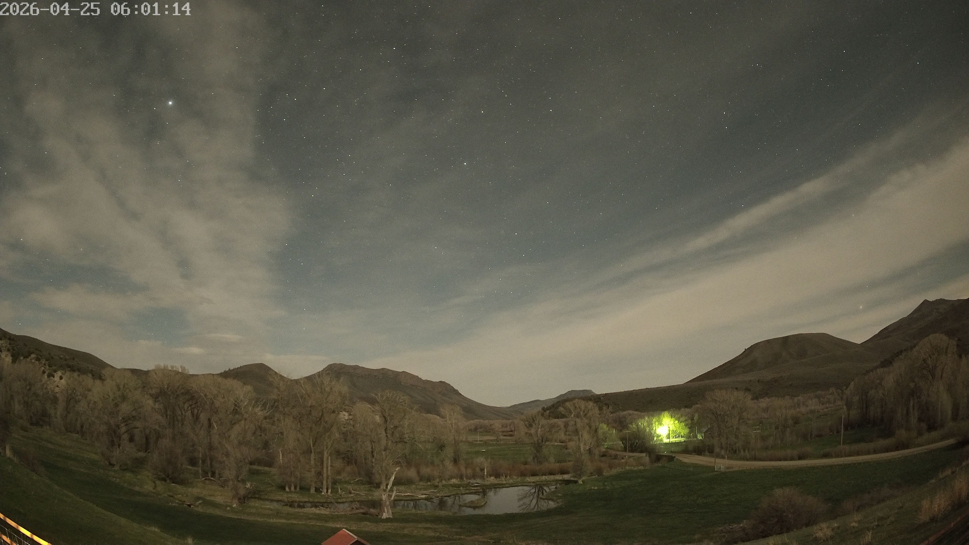 time-lapse frame, Sierra Madre Cam webcam
