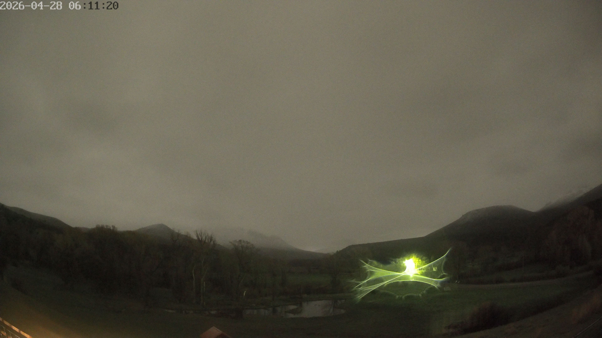 time-lapse frame, Sierra Madre Cam webcam
