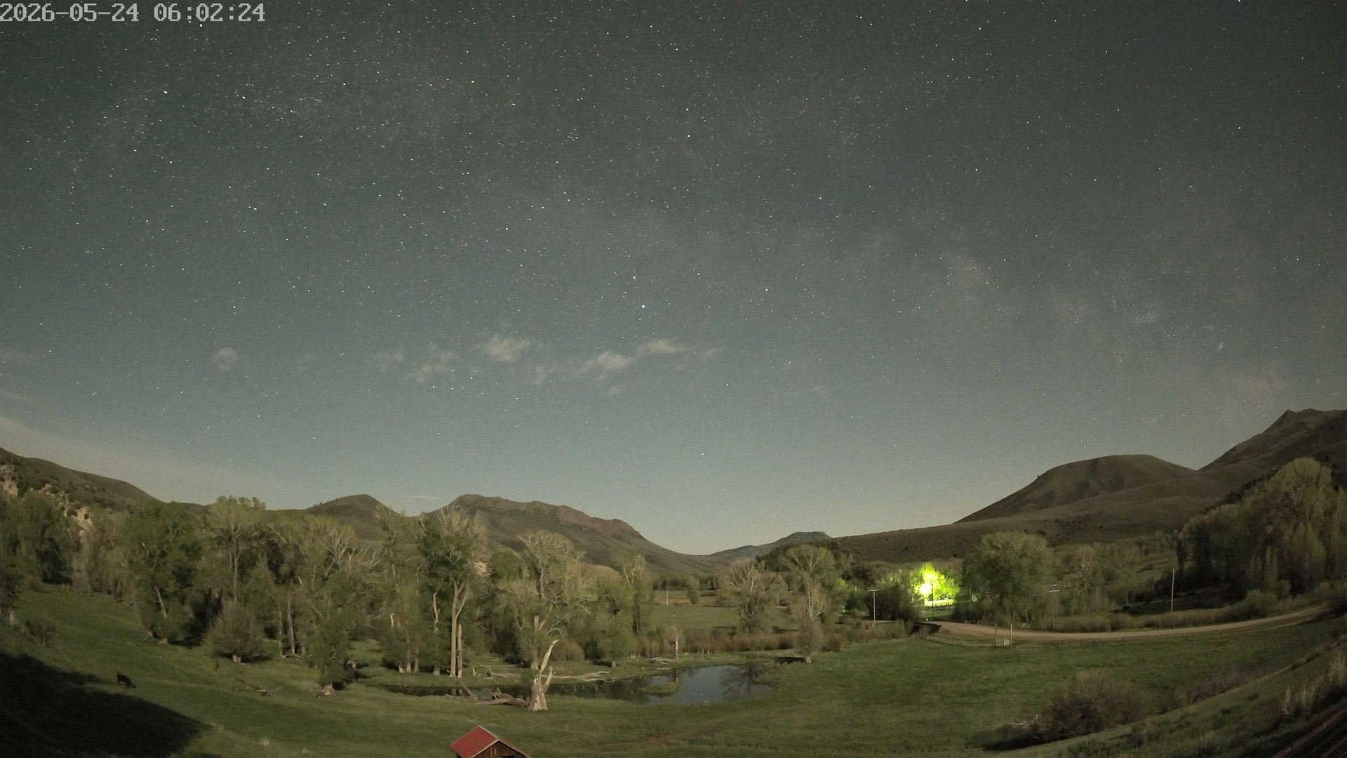 time-lapse frame, Sierra Madre Cam webcam
