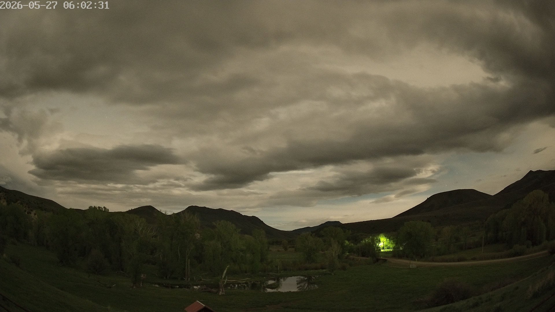 time-lapse frame, Sierra Madre Cam webcam