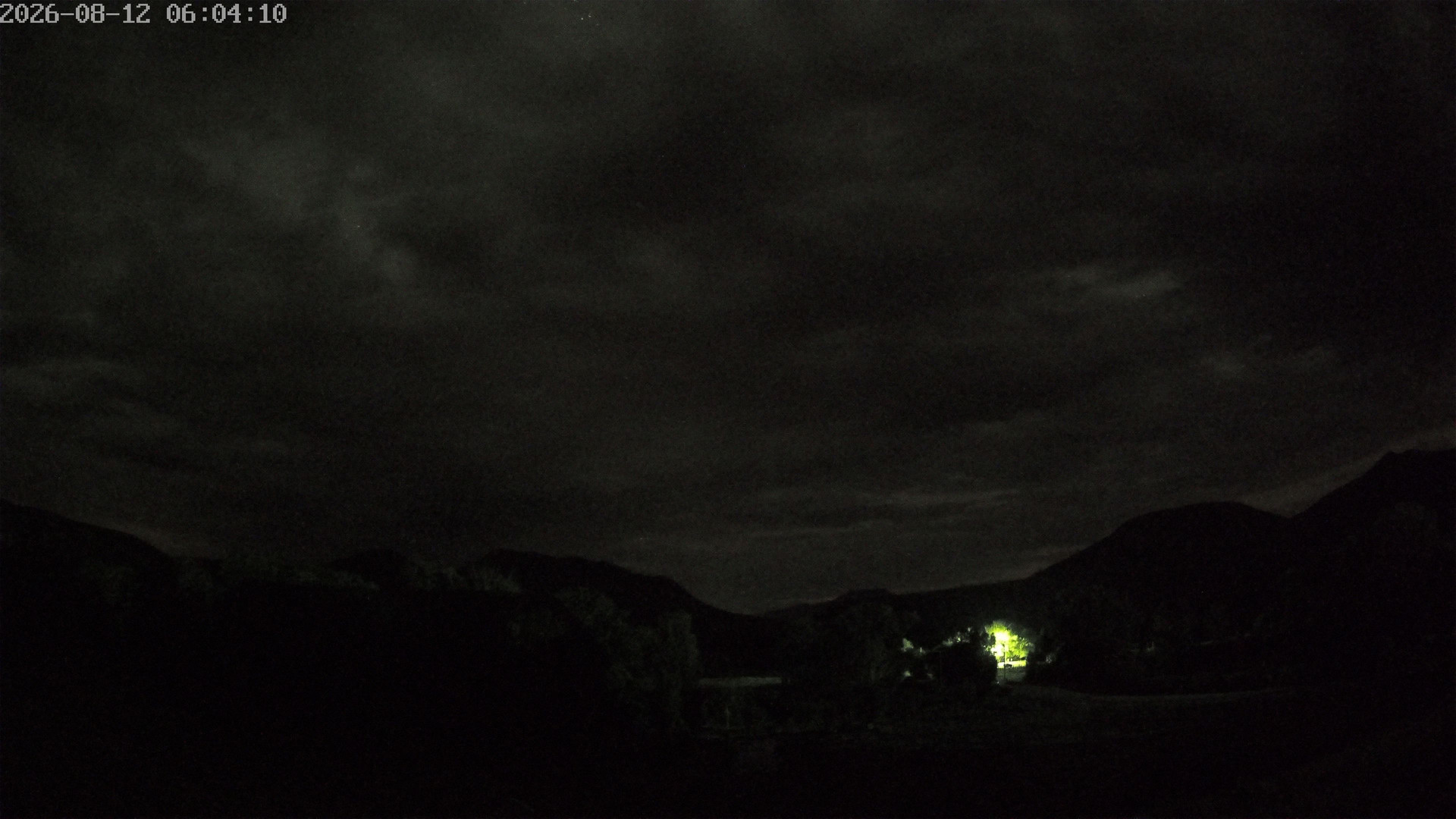 time-lapse frame, Sierra Madre Cam webcam