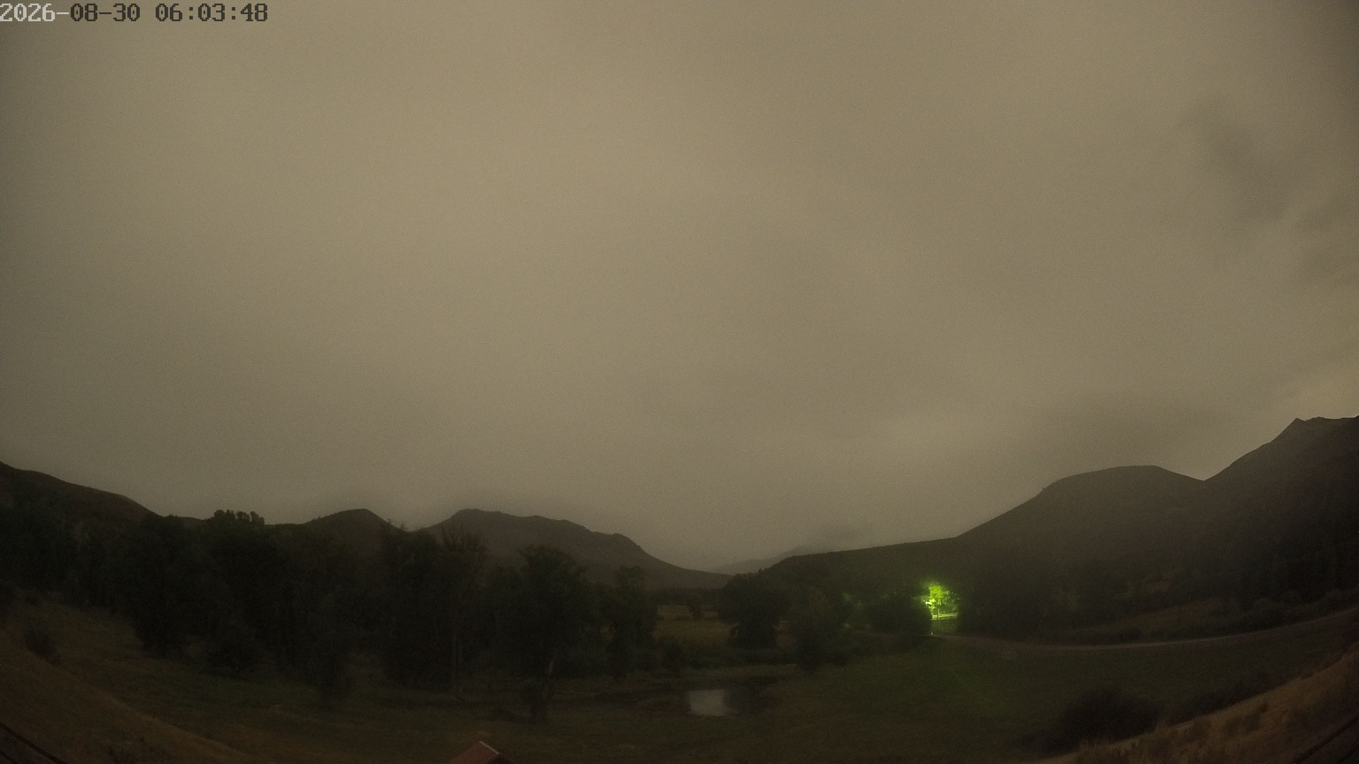 time-lapse frame, Sierra Madre Cam webcam