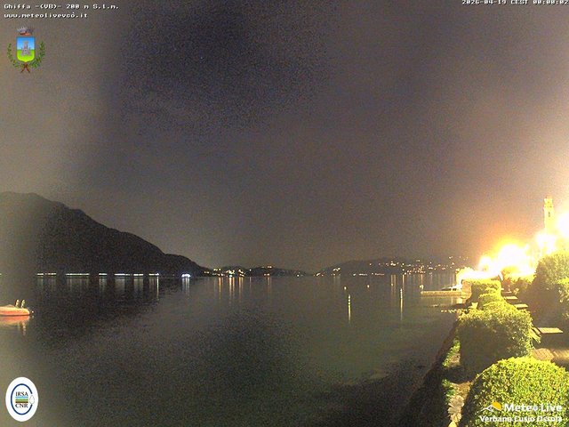 time-lapse frame, Ghiffa webcam