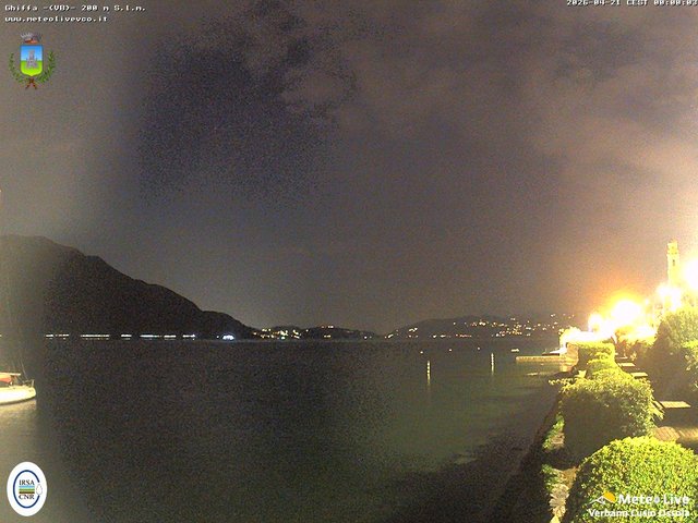 time-lapse frame, Ghiffa webcam