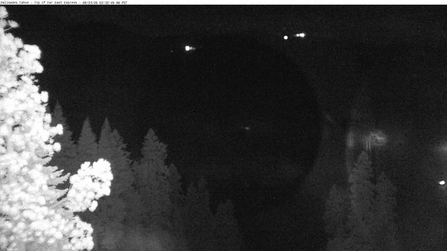 time-lapse frame, Palisades Far East webcam
