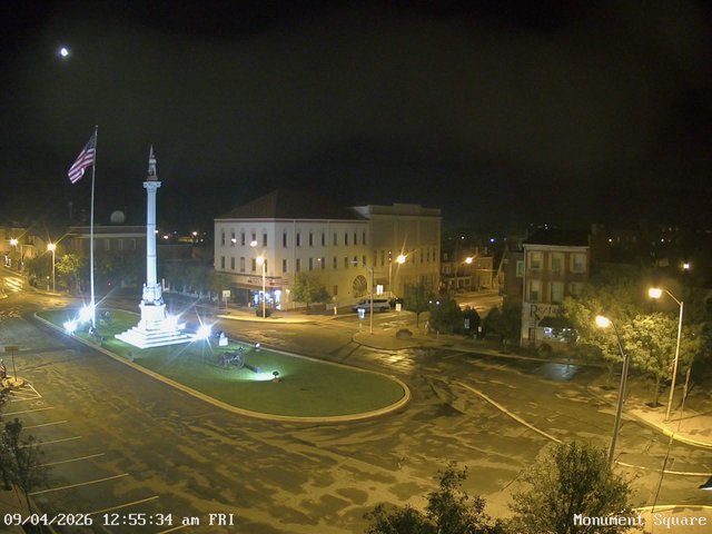 view from Monument Square Center on 2026-09-04