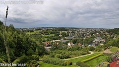 view from Skaret terrasse on 2026-08-04