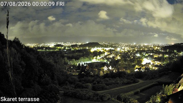 time-lapse frame, Skaret terrasse webcam