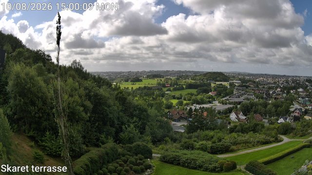 time-lapse frame, Skaret terrasse webcam